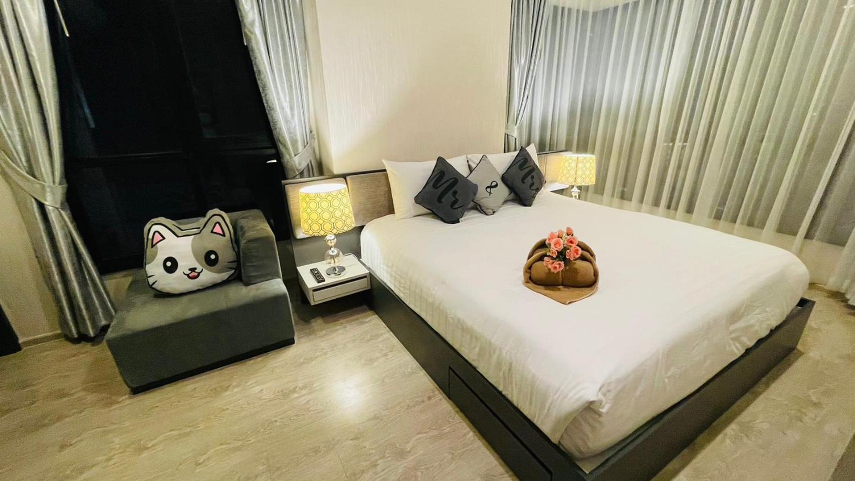The Base Central Pattaya 2 Bed 2 Bath By Numam Ngoại thất bức ảnh